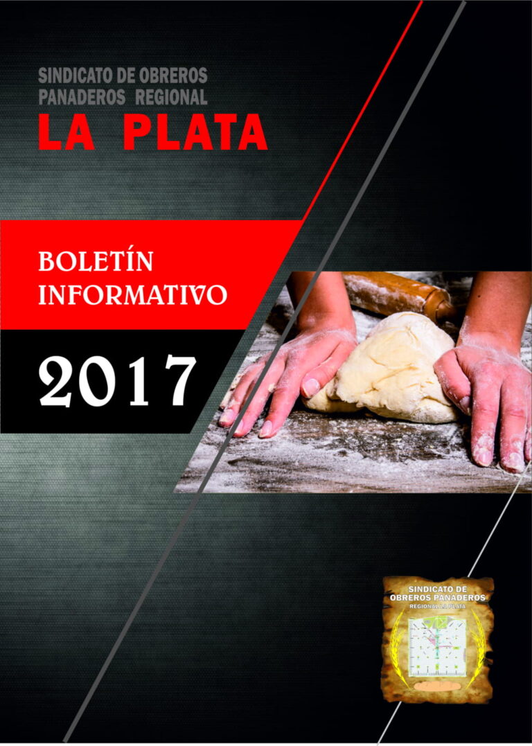 Anuario del Sindicato de Obreros Panaderos de la Plata 2017