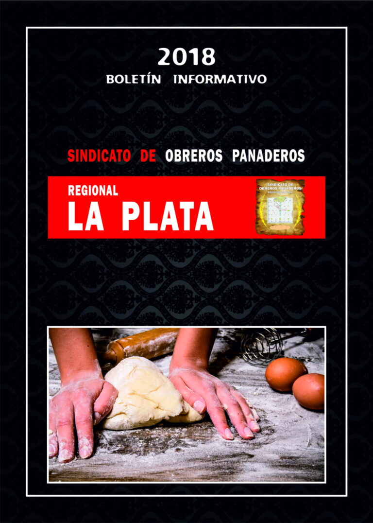 Anuario del Sindicato de Obreros Panaderos de la Plata 2018