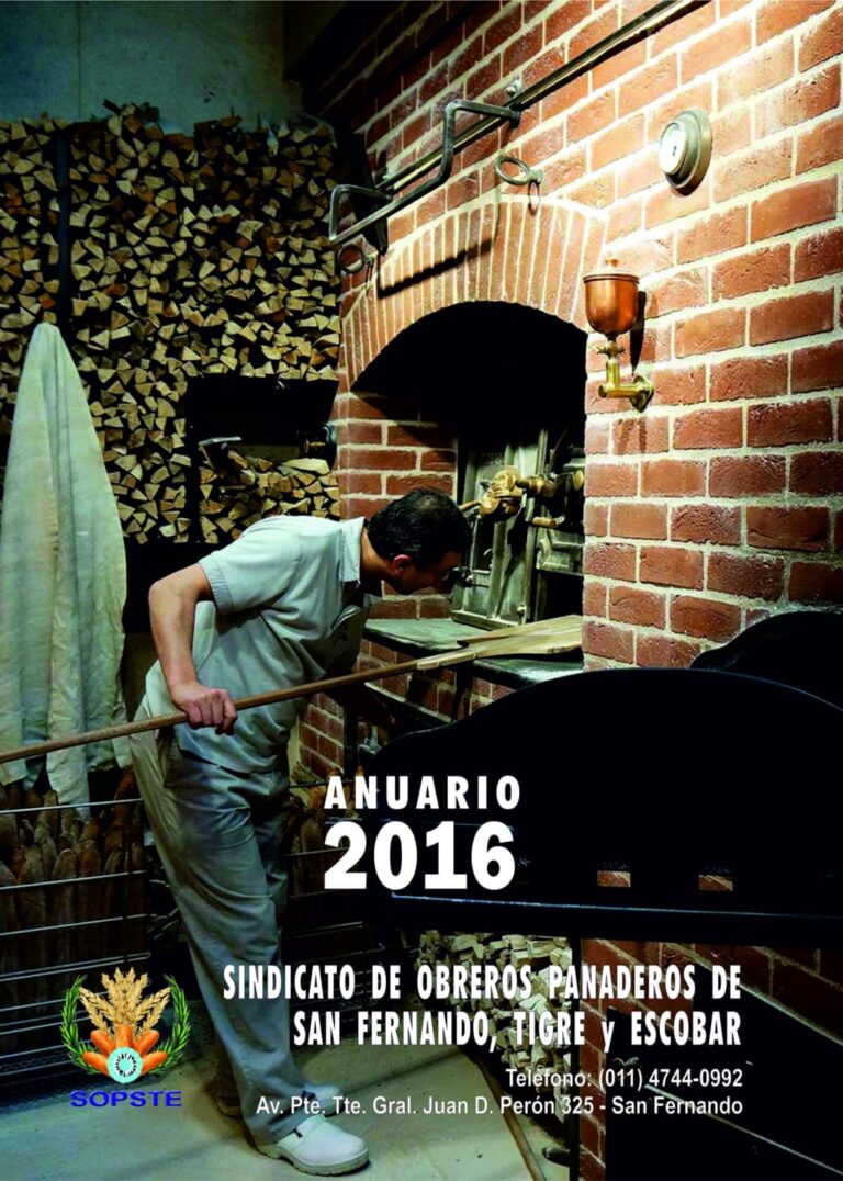 Anuario SOPSTE 2016