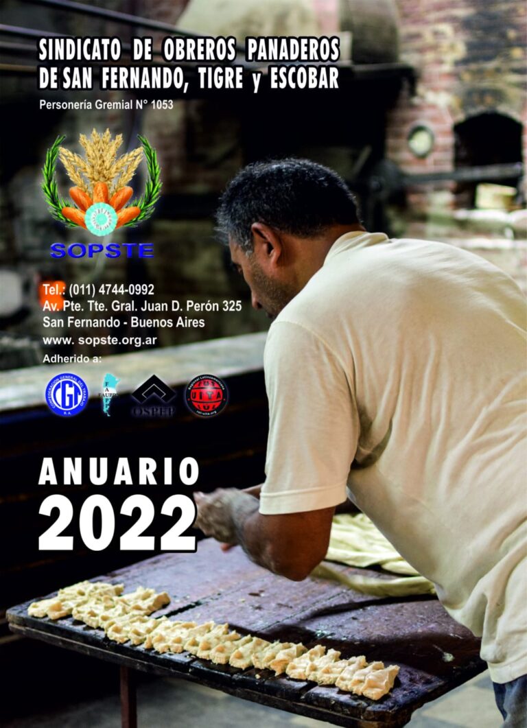 Anuario SOPSTE 2022
