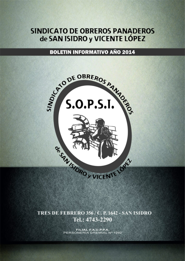 Anuario SOPSI 2014
