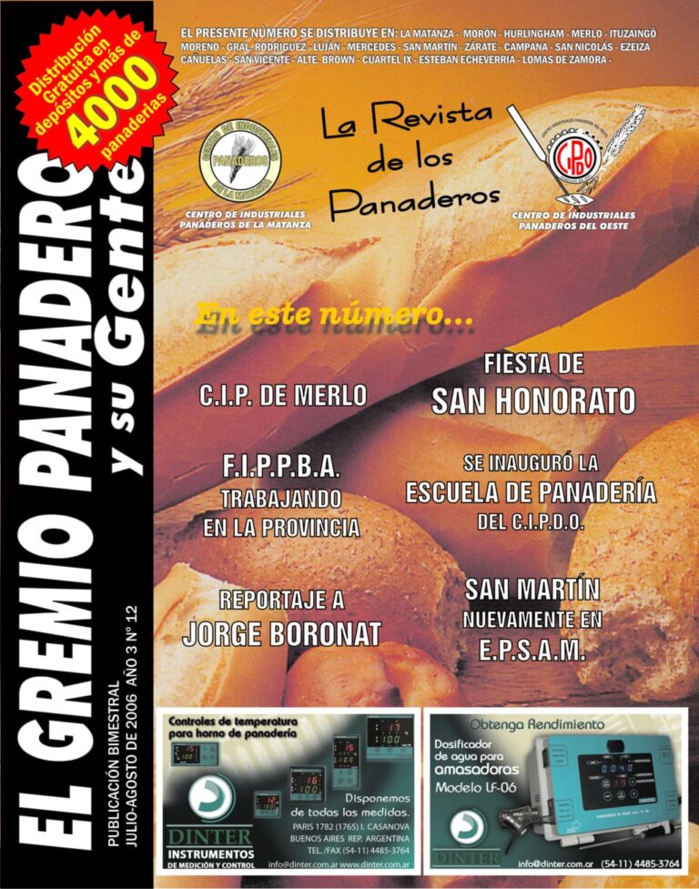 El Gremio Panadero N° 12 (Julio 2006)
