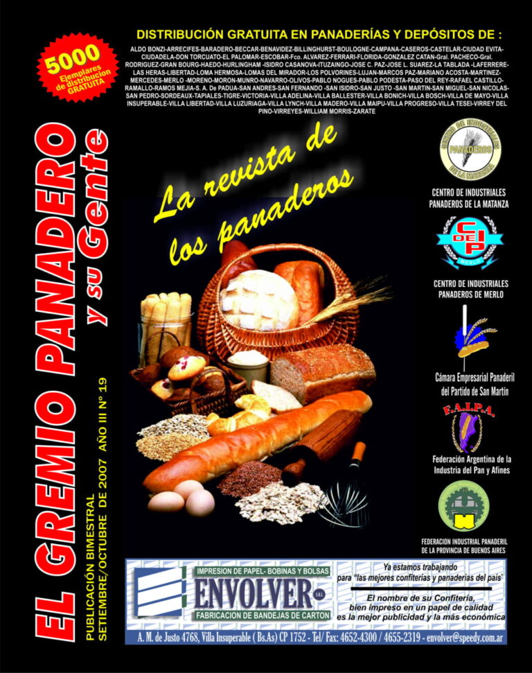 El Gremio Panadero N° 19 (Setiembre 2007)