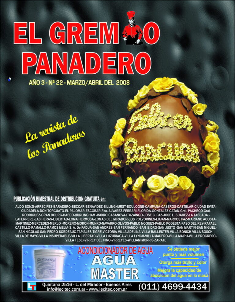 El Gremio Panadero N° 22 (Marzo 2008)