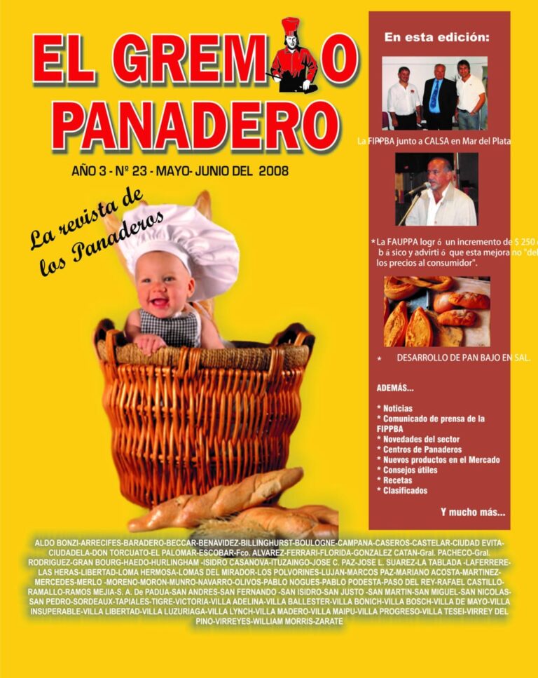 El Gremio Panadero N° 23 (Mayo 2008)