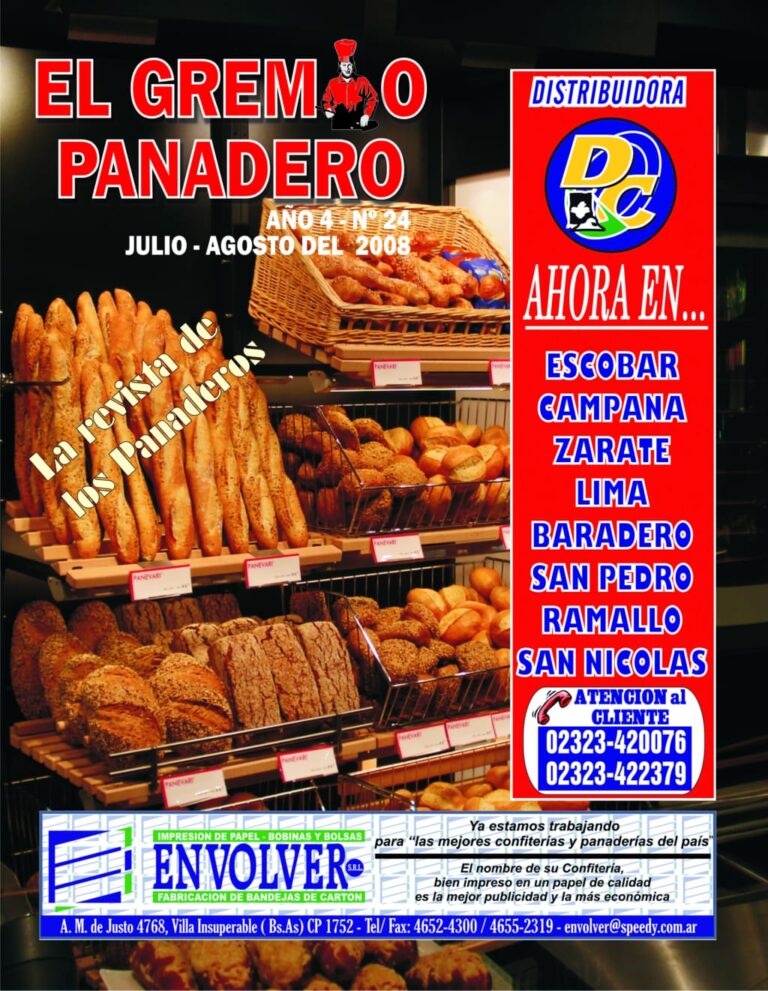 El Gremio Panadero N° 24 (Julio 2008)