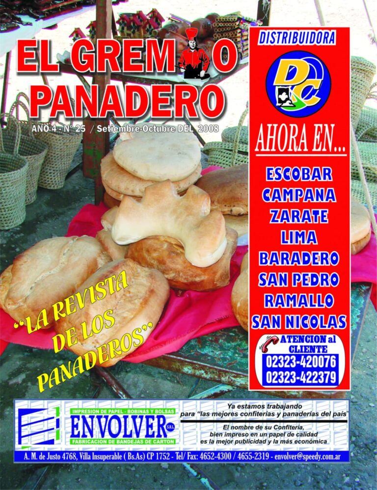 El Gremio Panadero N° 25 (Setiembre 2008)