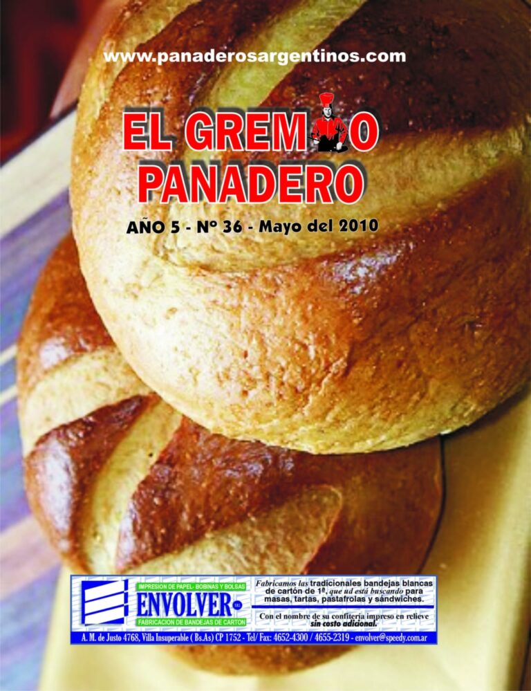 El Gremio Panadero N° 36 (Mayo 2010)