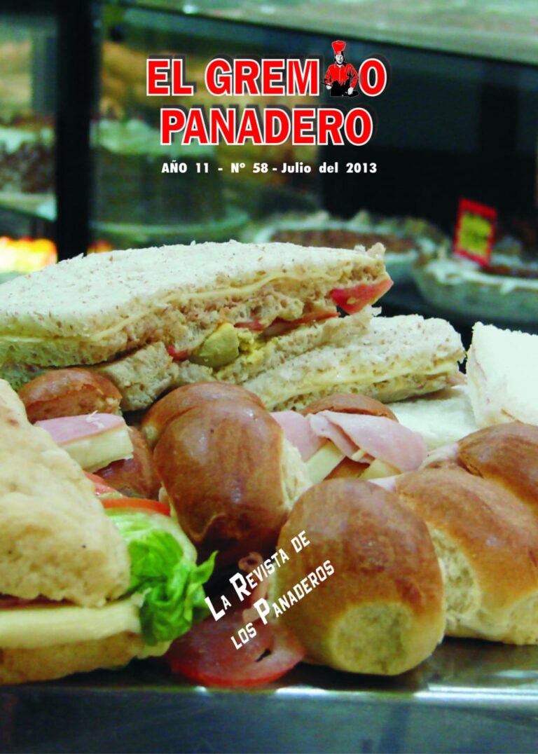 El Gremio Panadero N° 58 (Julio 2013)