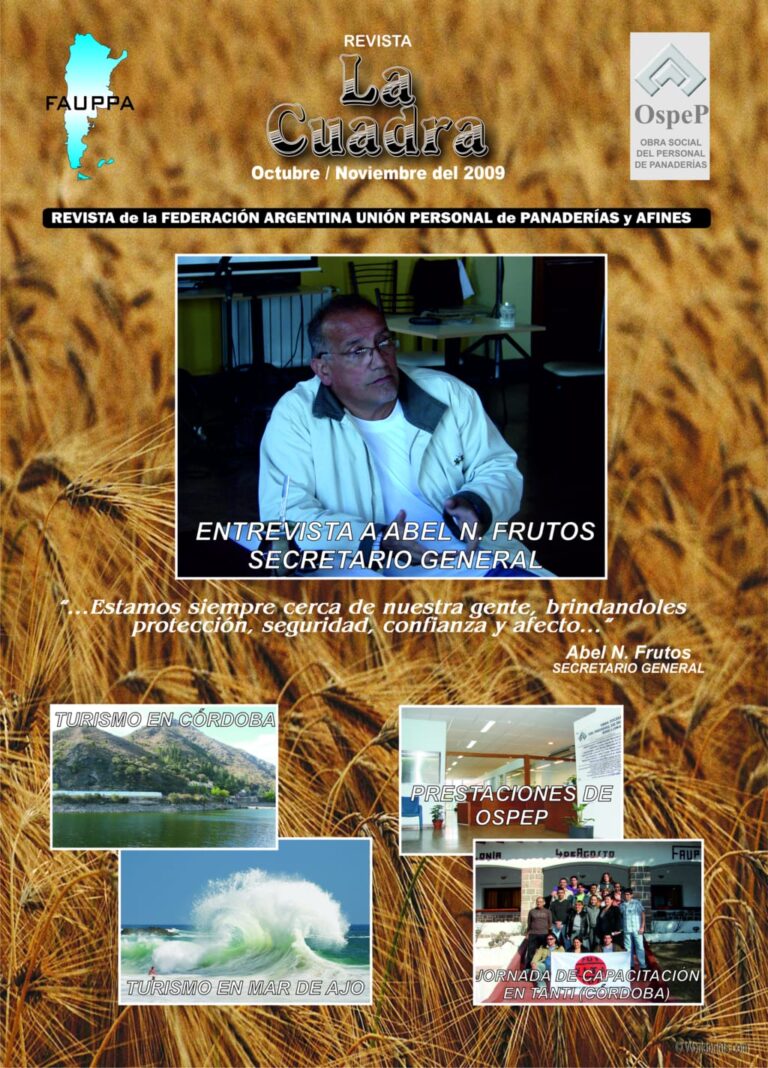 Revista FAUPPA La Cuadra N° 1 (Noviembre 2009)