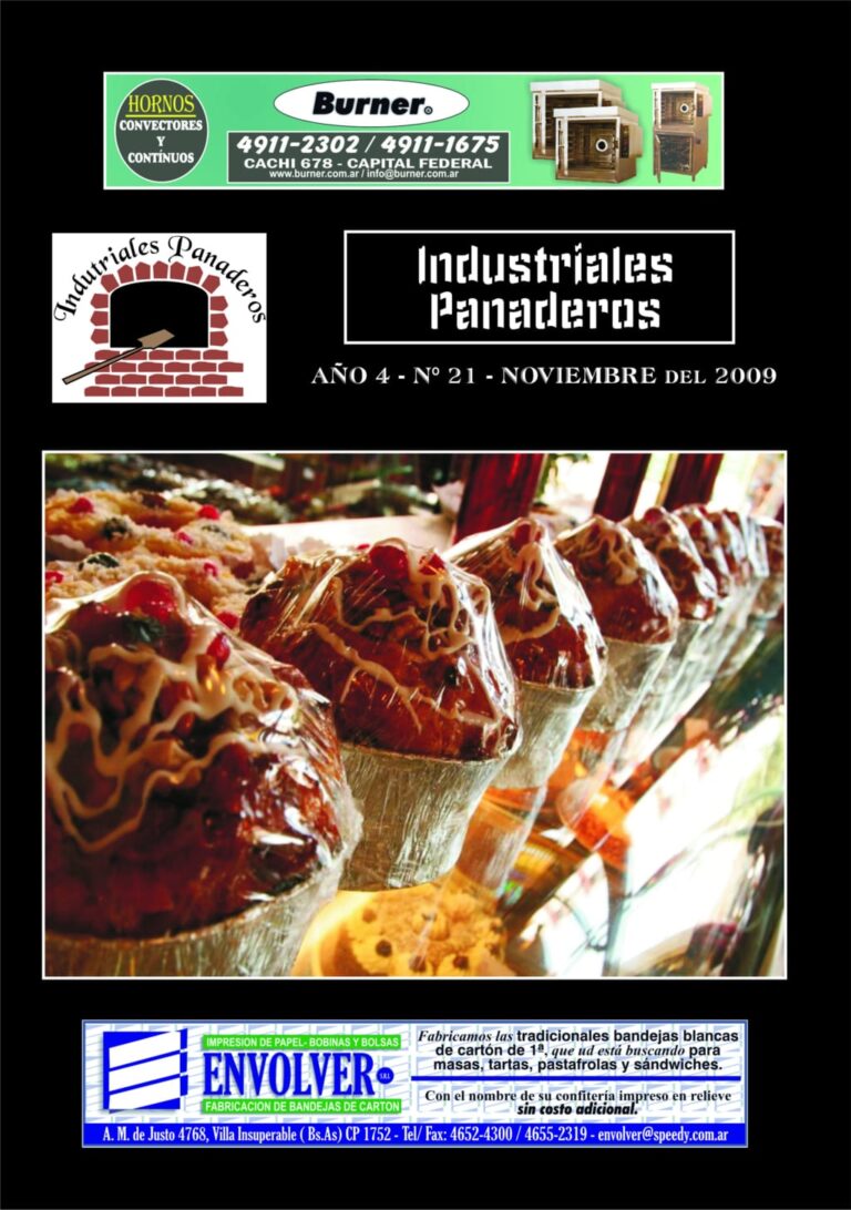 Industriales Panaderos N° 21 (Noviembre 2009)