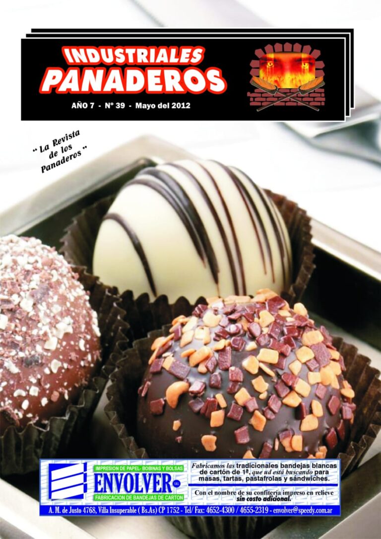 Industriales Panaderos N° 39 (Mayo 2012)