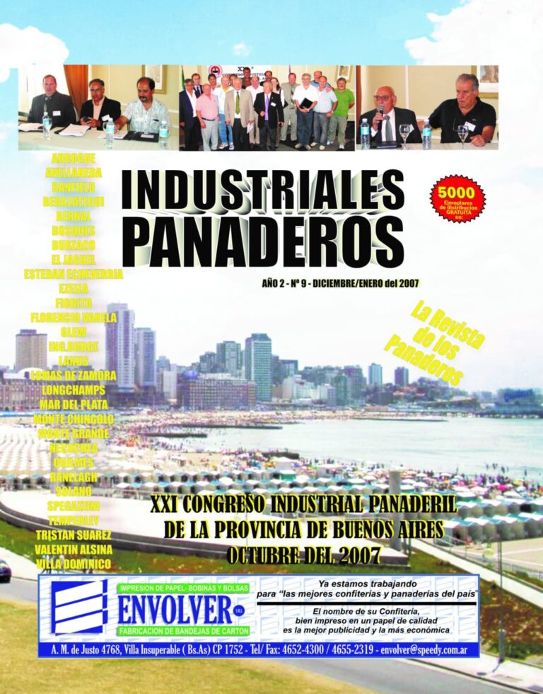 Industriales Panaderos N° 9 (Diciembre 2007)